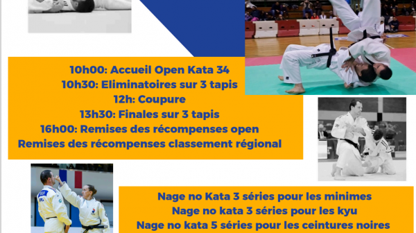 Open Kata 34 : une journée d’excellence au Dojo Régional de Mèze